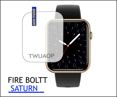 TWUAOP Screen Guard for FIRE BOLTT SATURN(Pack of 1)