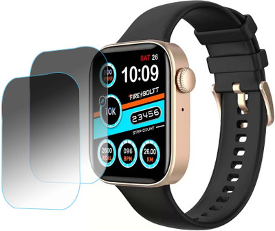 siglaciz Screen Guard for FIRE-BOLTT RING 2 SMARTWATCH(Pack of 2)