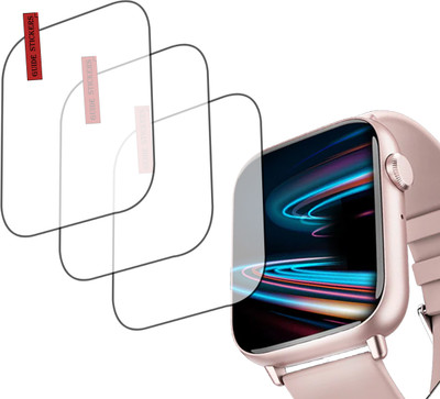EJZATEX Screen Guard for FIRE BOLTT NINJA FIT PRO SMARTWATCH, SCREEN GUARD(Pack of 3)