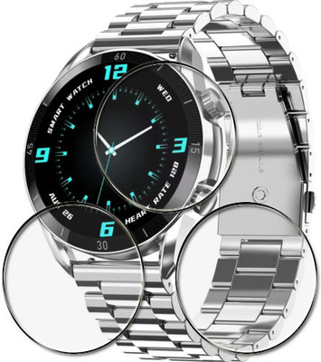 tombik Screen Guard for mm49-Fire Boltt Dagger Luxe Smartwatch -p-3(Pack of 3)