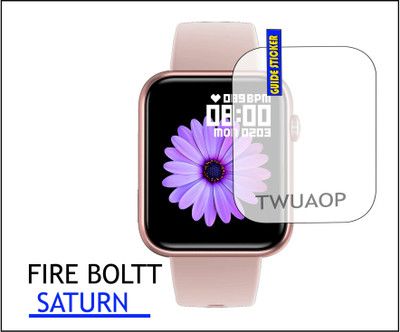 TWUAOP Screen Guard for FIRE BOLTT SATURN(Pack of 1)