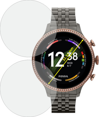 Mobling Screen Guard for Fossil Gen 6 Ftw6078(Pack of 2)