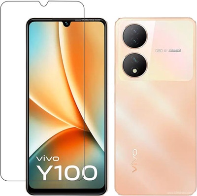 DVTECH Screen Guard for 9H Crystal Clear vivo Y100(Pack of 1)
