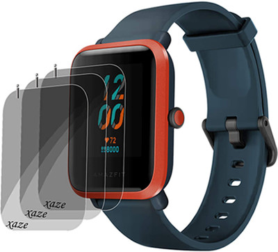 XAZE Screen Guard for Amazfit Bip S Smartwatch(Pack of 3)