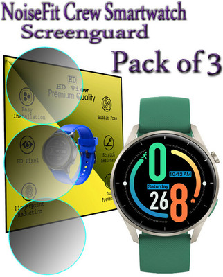 HIDEOUS Screen Guard for Noise NoiseFit Crew(Pack of 3)