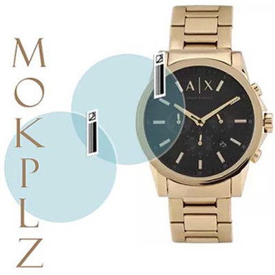 MOKPLZ Screen Guard for AX2095 ANALOG WATCH(Pack of 2)