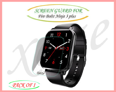 XAZE Screen Guard for Fire-Boltt Ninja 3 Plus Smartwatch(Pack of 1)