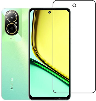 DVTECH Screen Guard for Realme 12 Lite 9H Crystal Clear View(Pack of 1)