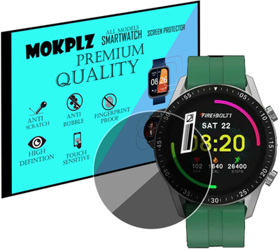 MOKPLZ Screen Guard for FIRE BOLTT TALK 3 SMARTWATCH(Pack of 1)