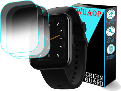 TWUAOP Screen Guard for BOAT WAVE CONNECT PLUS SMARTWATCH(Pack of 3)