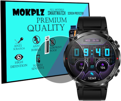 MOKPLZ Screen Guard for FIRE BOLTT SPHERE SMARTWATCH(Pack of 1)