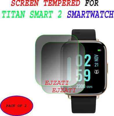 ejzatex Screen Guard for TITAN SMART 2 SMARTWATCH(Pack of 2)