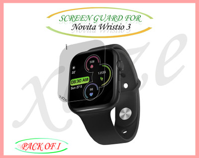 XAZE Screen Guard for Novita Wristio 3 Smartwatch(Pack of 1)