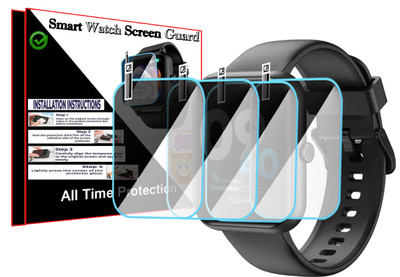 HIDEOUS Screen Guard for DIZO Watch D Plus.(Pack of 4)