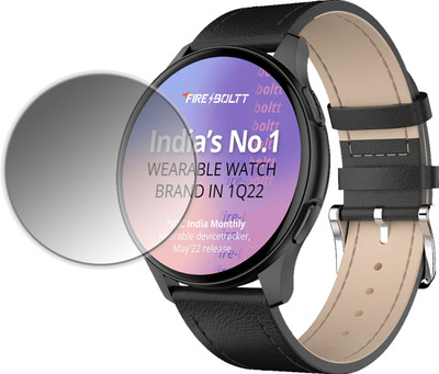 EJZATI Edge To Edge Screen Guard for FIRE BOLTT INVINCIBLE SMARTWATCH SCREEN GUARD(Pack of 1)