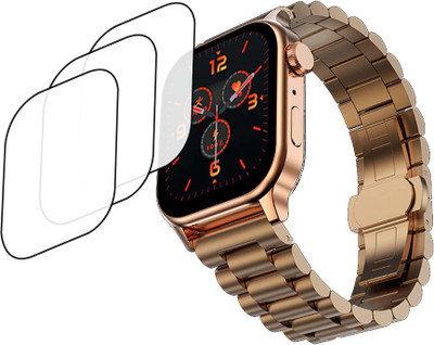 TWUAOP Screen Guard for FIRE BOLTT RISE LUXE SMARTWATCH(Pack of 3)