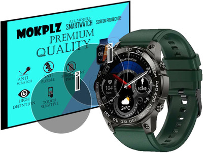 MOKPLZ Screen Guard for FIRE BOLTT DAGGER SMARTWATCH(Pack of 2)