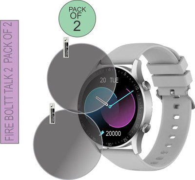 chakoor Screen Guard for FIRE BOLTT TALK 2(Pack of 2)