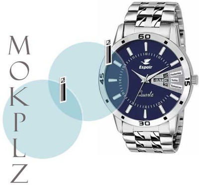 MOKPLZ Screen Guard for ESPOIR STAINLESS STEEL ANALOG SAM0507 WATCH(Pack of 2)