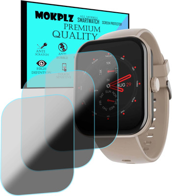 MOKPLZ Screen Guard for BOAT ULTIMA CONNECT MAX SMARTWATCH(Pack of 3)