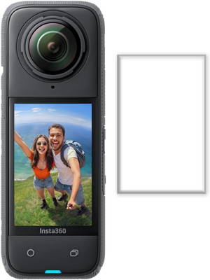 mobeezy Screen Guard for Action Pro Tempered Guard Compatible With Insta360 X4(Pack of 5)