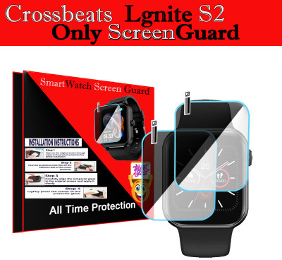 HIDEOUS Screen Guard for Crossbeats Ignite S2(Pack of 2)