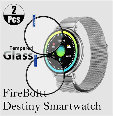 Olonga Screen Guard for FIRE BOLTT DESTINY SMARTWATCH(Pack of 2)