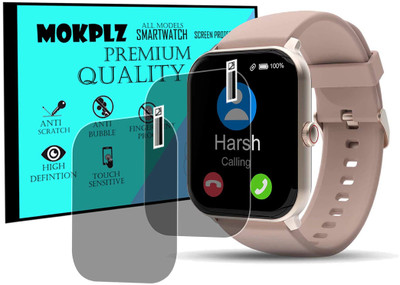 MOKPLZ Screen Guard for BEATXP MARV NEO SMARTWATCH(Pack of 2)