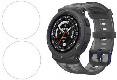 LIGHTWINGS Screen Guard for Amazfit Active Edge Smart Watch SCREEN GUARD (Pack-2)(Pack of 2)
