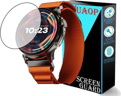 TWUAOP Screen Guard for BOULT ROVER ULTRA SMARTWATCH(Pack of 1)