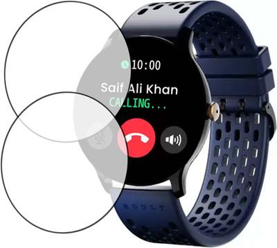 TWUAOP Screen Guard for BOULT STRIKER PLUS SMARTWATCH(Pack of 2)