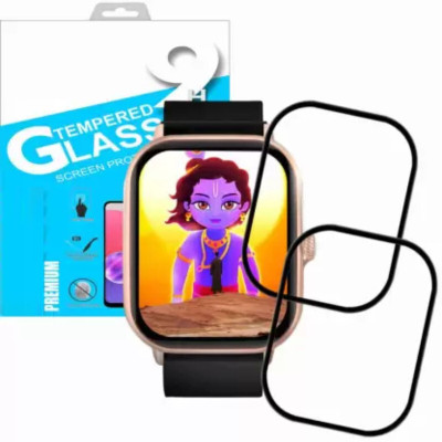 GLAMEECH Screen Guard for BOLTT NINJA CALL PRO MAX Smartwatch(Pack of 2)