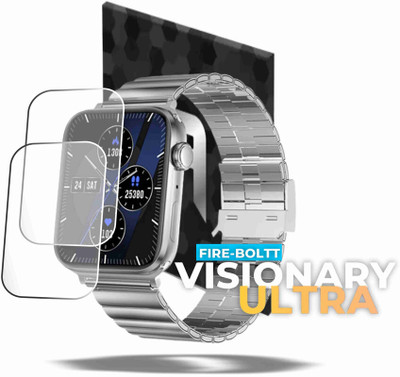 Olonga Screen Guard for FIRE BOLTT VISIONARY ULTRA SMARTWATCH(Pack of 2)