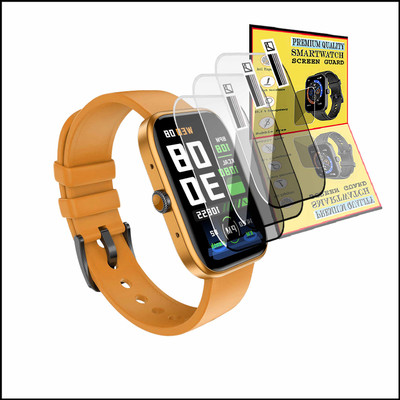 EZGER Screen Guard for FIRE BOLTT JAGUAR Smartwatch(Pack of 3)