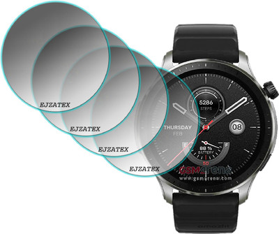 ejzatex Screen Guard for AMAZFIT GTR 4 SMARTWATCH(Pack of 4)