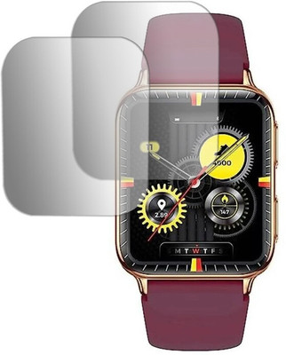 YCHROZE Screen Guard for Playfit FLAUNT SMARTWATCH(Pack of 2)