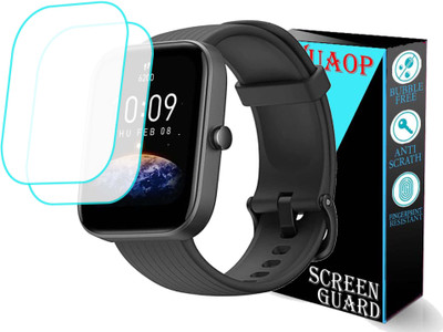 TWUAOP Screen Guard for AMAZFIT BIP 3 SMARTWATCH(Pack of 2)