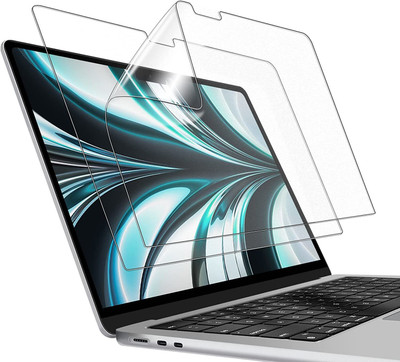 Saco Screen Guard for Macbook Air M2 A2681, Macbook Air M3 A3113, Glossy Finish(Pack of 1)