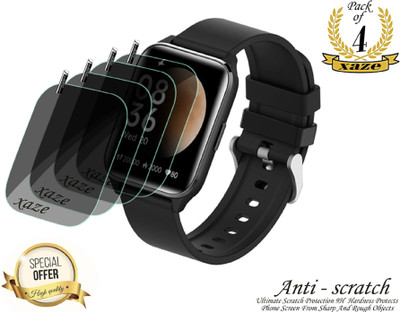XAZE Screen Guard for Fastrack Reflex Nitro Smartwatch(Pack of 4)