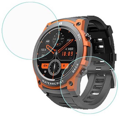 MOKPLZ Screen Guard for FIRE BOLTT CRUSADER SMARTWATCH(Pack of 2)