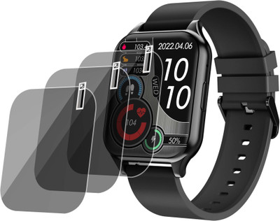 MOKPLZ Screen Guard for GIZMORE GLOW Z SMARTWATCH(Pack of 3)