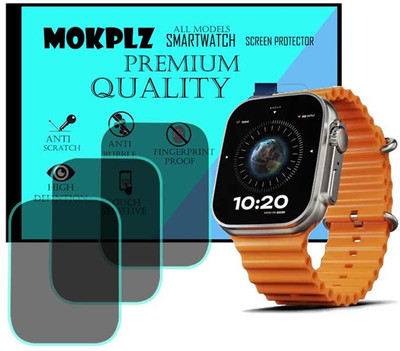 MOKPLZ Screen Guard for BOULT CROWN SMARTWATCH(Pack of 3)