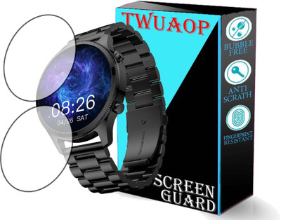 TWUAOP Screen Guard for NOISE HALO PLUS SMARTWATCH(Pack of 2)