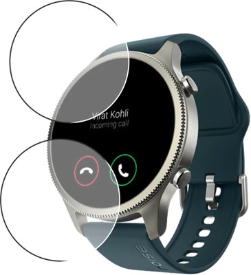 chakoor Screen Guard for NoiseFit Halo AMOLED Smartwatch(Pack of 2)