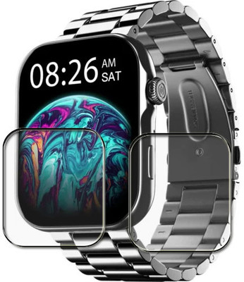 tombik Screen Guard for yuy82-Fire Boltt Ninja Pro Max Ultra SmartwatchSmartwatch(Pack of 2)