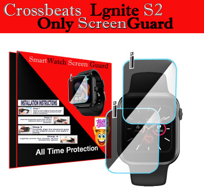 HIDEOUS Screen Guard for Crossbeats Ignite S2(Pack of 2)