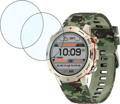 DVTECH Screen Guard for Crystal Clear Fire Boltt Grenade(Pack of 2)