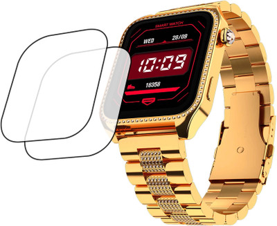 TWUAOP Screen Guard for FIRE BOLTT XELOR SMARTWATCH(Pack of 2)