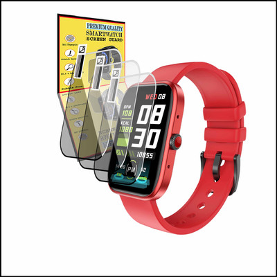 EZGER Screen Guard for FIRE BOLTT JAGUAR Smartwatch(Pack of 3)