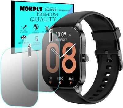 MOKPLZ Screen Guard for AMAZFIT POP 3S SMARTWATCH(Pack of 2)